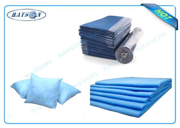 Polipropileno de Hygeian 	Tela não tecida médica usada como o Bedsheet médico ou a máscara cirúrgica