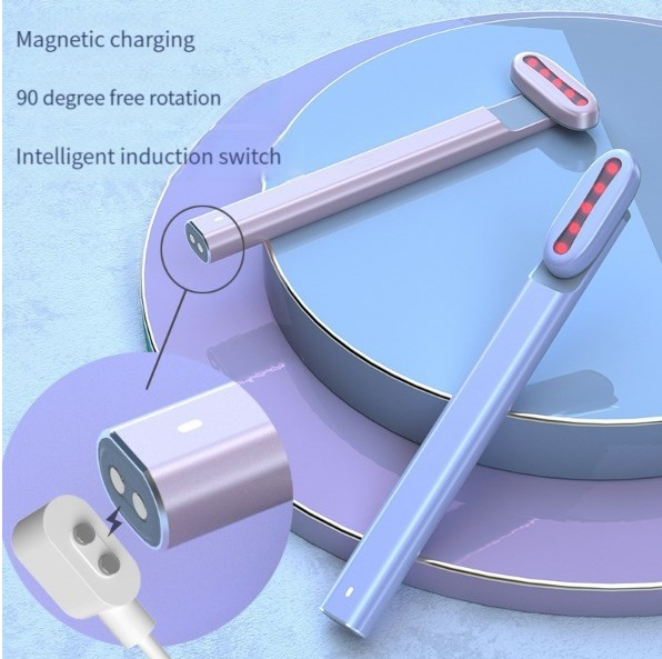 Personal Health Care 155*18.3*23.4 mm Rotation Microcurrent Ems Eye Massager Pen Wand