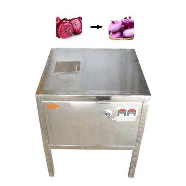 Cost-Effective Garlic Removing Machine Onion Peeling And Root Cutting Machine With High Quality