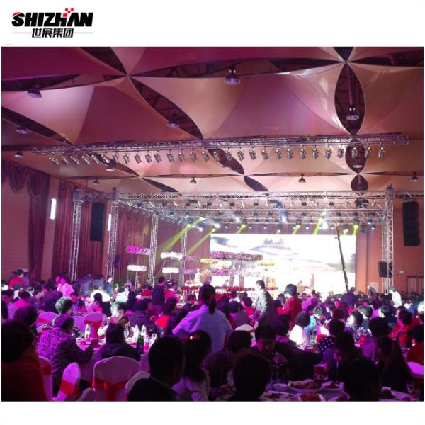 Тип вертикаль Spigot освещая ферменную конструкцию 300x300mm Dj ферменной конструкции алюминиевую 400x400mm 600x1000mm