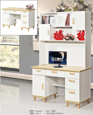 Light Color MDF Computer Desk , Bedroom Computer Desk Easy Assemble