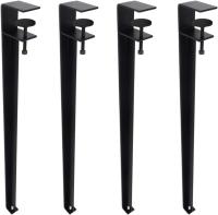 4PCS metal moderno de aço de 28 pés da mobília dos pés DIY da tabela da polegada