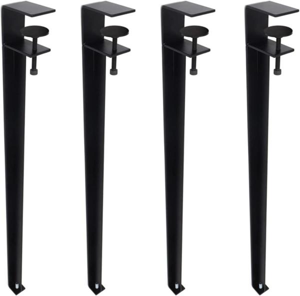 4PCS metal moderno de aço de 28 pés da mobília dos pés DIY da tabela da polegada