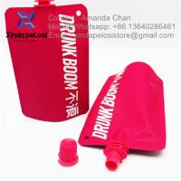 Saco de suco de frutas de plástico à prova de umidade Embalagem Saco de canhão Saco de palha Saco de suco