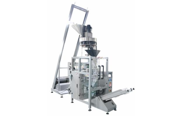 Grand Coffee Bean / Nuts / Seeds / Snack Food Packaging Machine 0.04 - 0.09mm Film Thickness