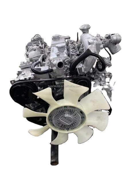 Japanese Original Complete 4JB1 4JB1T Pickup DMAX NKR NPR Diesel Car Engine with Gearbox and Torque Contact