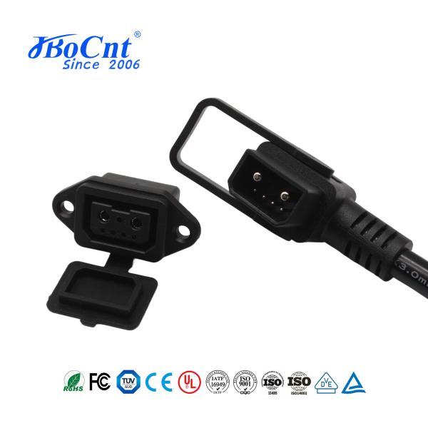 Electric Bicycle Lithium Battery Charging Socket 2+4P EV Lithium Battery Power Connector