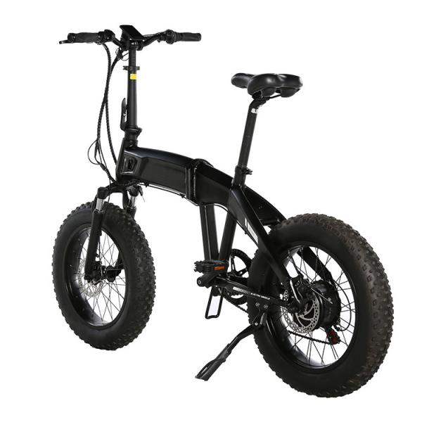 Shimano Fat Tire Electric Mountain Bike , 20 Fat Tire Ebike 48 Miles Range