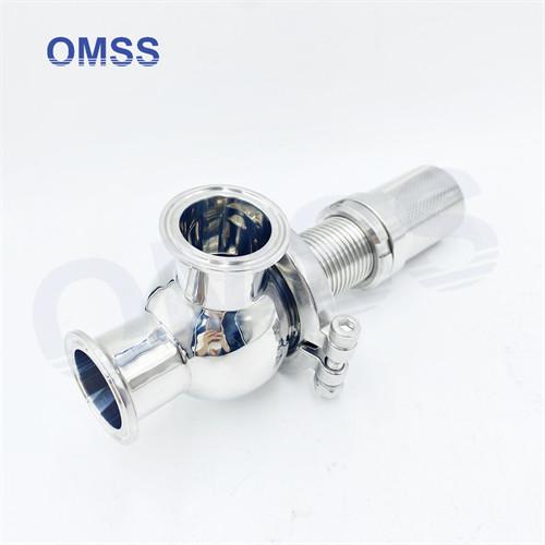 Industrial Safety Valve 2 Inch Sanitary Stainless Steel Relief Valve