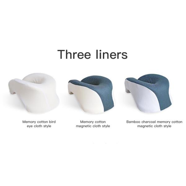 Office Nap Airplane Camping Knitted U-Shaped Memory Cotton Head and Neck Support Pillow