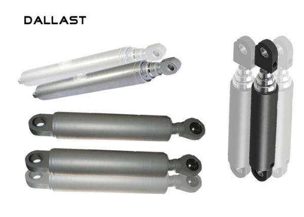 Single Action Chroming Multi Stage Hydraulic Cylinder , Sleeve Hydraulic Oil Cylinder
