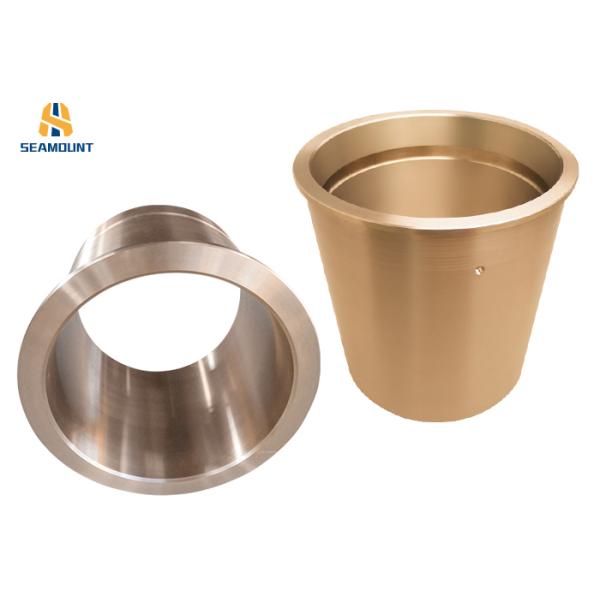 Anti Erosion Machinery Parts Flanged Bronze Bushings Oil Impregnated Bronze Bushings