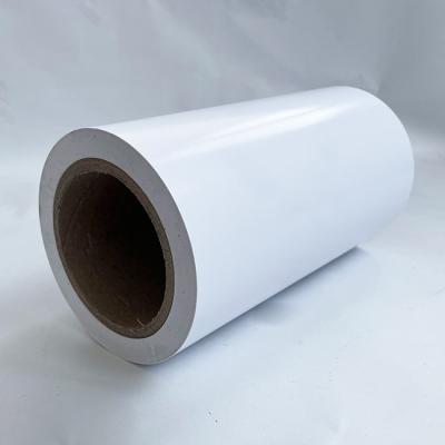 Forro branco SS1133 do papel glassine da colagem 80G adesiva forte super semi lustrosa