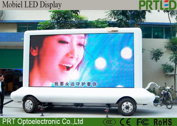 High Brightness Truck Mounted LED Display P4 Waterproof LED Truck Display