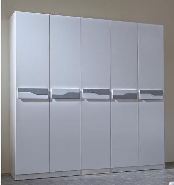 Non Toxic Material Modern Bedroom Furniture / Nordic Style Bedroom Furniture Wardrobe