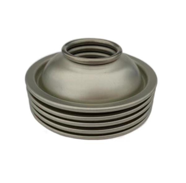 Aerosol Cone Components Cover Dome Bottom Cap Tinplate Well Sealed Colors And Sizes Customized