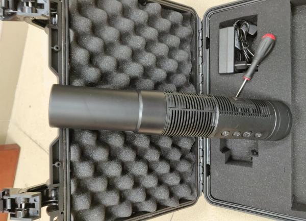 Mini Digital AI Technology Drone Jammer Flashlight Type With Fast Replacement Battery