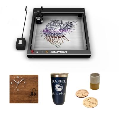 High Precision CNC Laser Cutter Machine 33W CNC Machine Laser Engraver