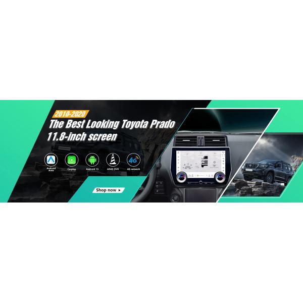Qualcomm 665 Car Android Navigation Android 13 Главный блок для Toyota Prado 10-22