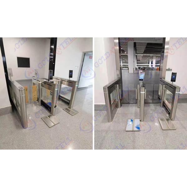 Барьера ворот качания пропуска теста ESD CE скорость мотора DC самого небольшого быстрого безщеточная