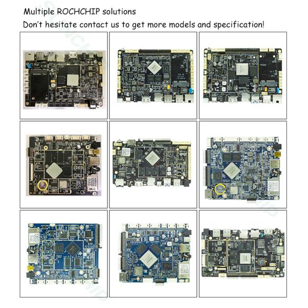 Табло рекламы андроида 11 EDP MIPI I2C TP доски LVDS разработчика андроида RK3566