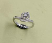 Snake Sparkling Radiant Cut Pear / Oval / Redondo / Chevron 925 Sterling Silver CZ Anéis Para Homens E Mulheres Anéis de Prata Moderna