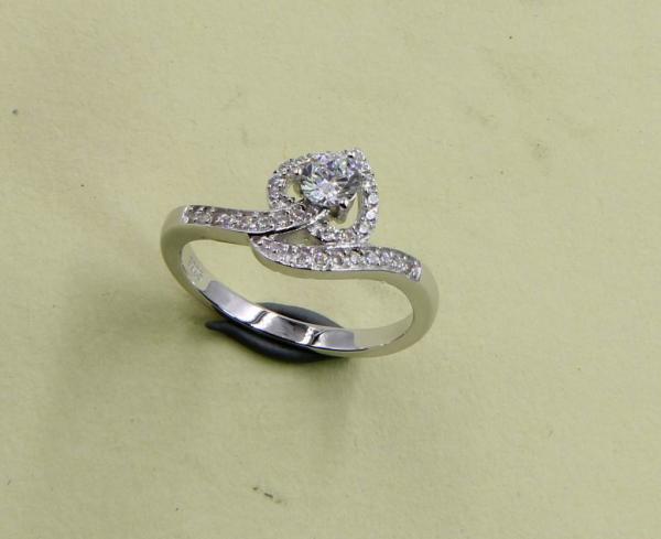 Snake Sparkling Radiant Cut Pear / Oval / Redondo / Chevron 925 Sterling Silver CZ Anéis Para Homens E Mulheres Anéis de Prata Moderna