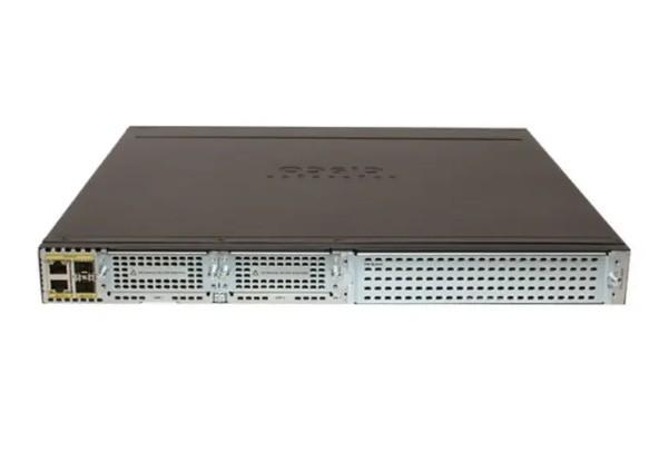 ISR4431-K9  Supports 3 Network Interface Modules NIM Slots Delivers 500 Mbps To 1 Gbps Aggregate Throughput