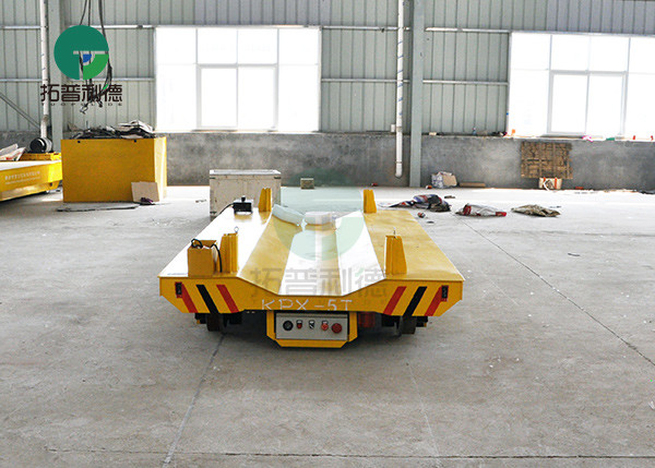 50-100 TON V-deck Wire Coil Motorized Transfer Open Die Handling Truck