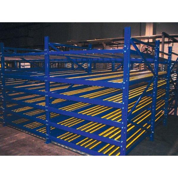 倉庫の箱/皿のローラーを貯えるためのアルミニウム ローラーの流れの棚システム