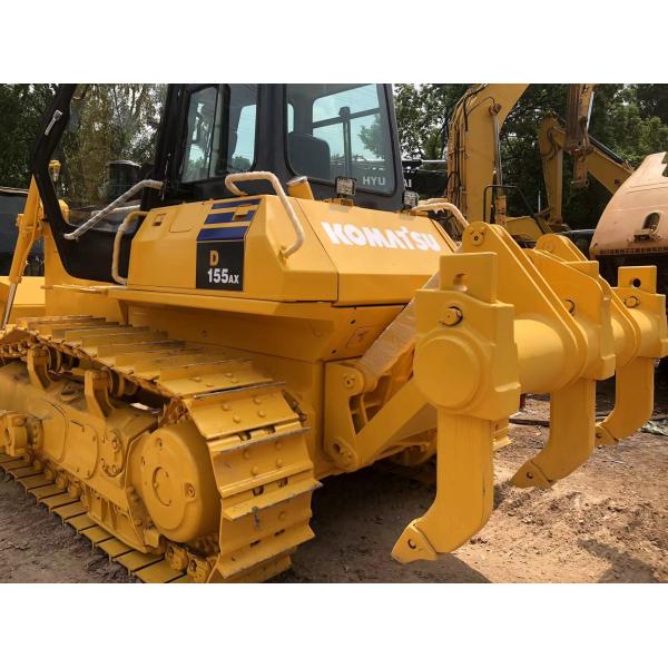 KOMATSU D155AX Second Hand Bulldozer 95% New 2100rpm