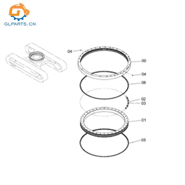 9184497 9285583 Slewing Bearing for ZX110 ZX110-3 ZX120 ZX120-3 ZX120-3 Excavator Ring Circle