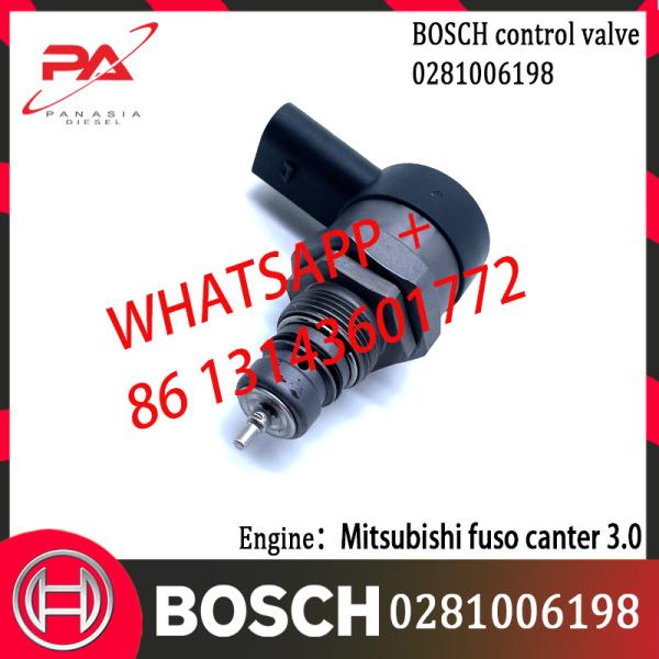 BOSCH Control Valve 0281006198 Regulator DRV valve 0281006198 Applicable to Mitsubishi fuso canter 3.0