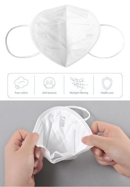 5 Layer Filtration Ffp2 Dust Mask Easy Wear For Children And Adults