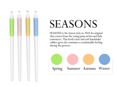 Plastic Disposable Microblading Pen For Permanent Makeup / Eyebrow Microblading Tool