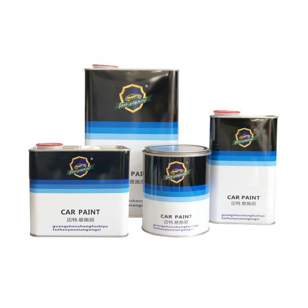 Chemical Resistance  Transparent Auto Spray Paint , Metallic Gold Automotive Clear Coat Spray