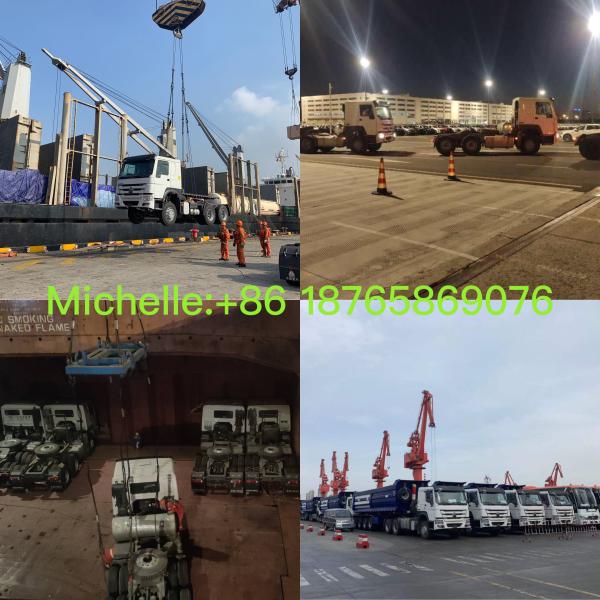 3 Axle 30cbm 45 Ton 8*4 12 Wheeler Dump Truck For 2 Passengers