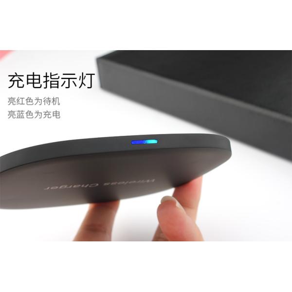 Square QI Wireless Charger for iPhone X / 8 Plus / Samsung Ultra Slim Aluminium Fast Charging