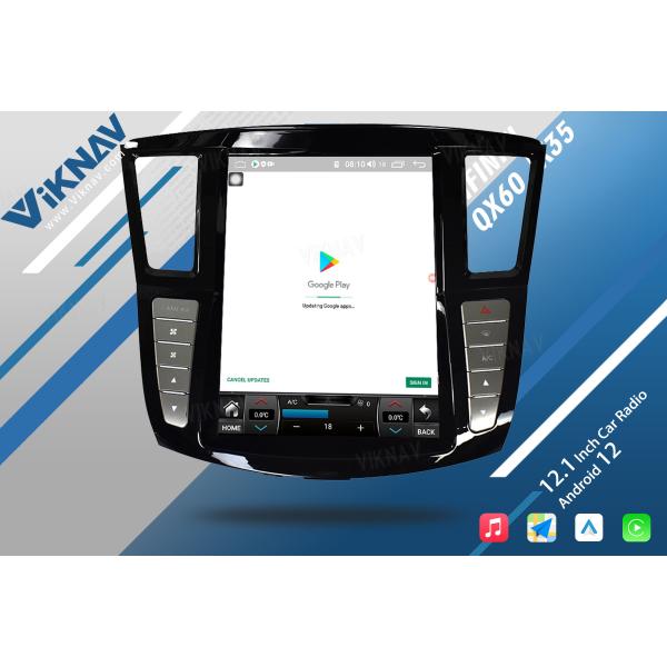 Viknav 12.1 дюймовый автомобильный мультимедийный стереорадио для Infiniti QX60 JX35 2012-19 Android DVD-плеер GPS навигационный головной блок