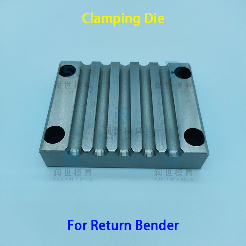 OEM ODM Return Bend Machine Spare Parts Clamping Die For OD 6.35mm Copper Tube Bending Machine