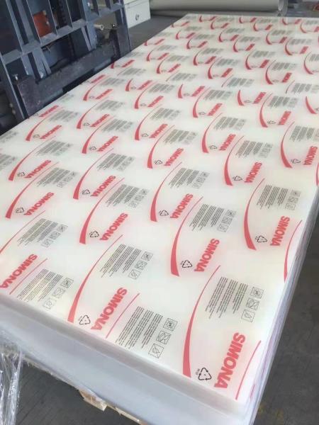 Thermoforming PP Plate Sheet 3mm Polypropylene Sheet Flat