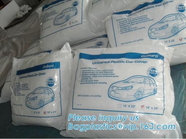 Disposable Car Covers Clothes,  Universal Covering Prevent Dust For Car, Vehicle Covers, With Elastic Band