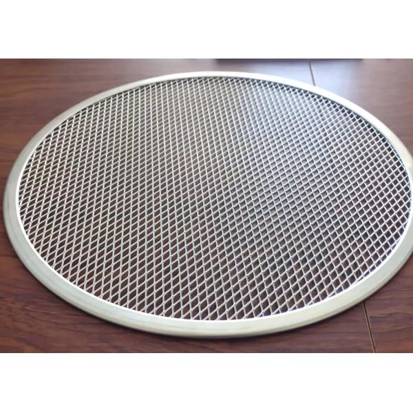 Le fil Mesh Pizza Pan Aluminum Alloy de 7/12/13/15/20 pouce s'épaississent