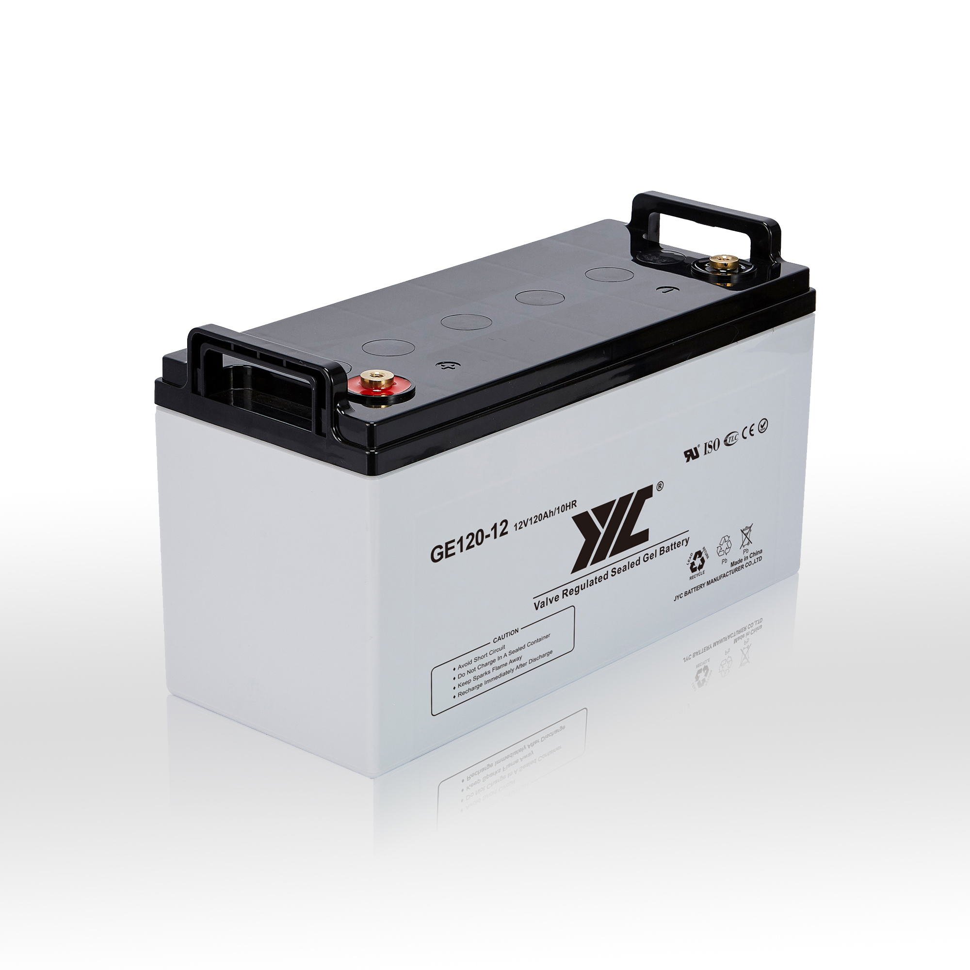 Industrial GE 12V 120AH Valve Regulated Lead Acid Battery For Oil Gas Pipeline Monitoring