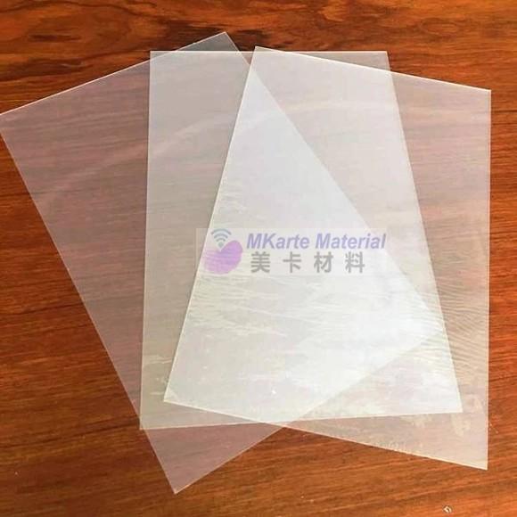 Size Customized 0.76mm Thick PVC Non Lamination Dragon Inkjet Sheet