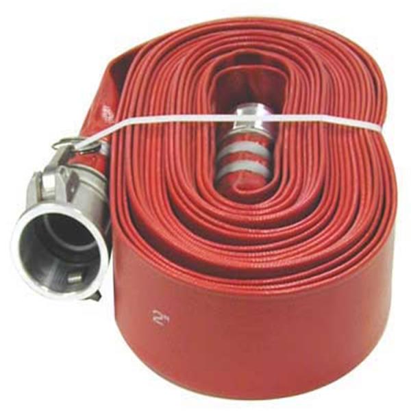 Agricultural irrigation 2 inch PVC layflat hose water pump hose
