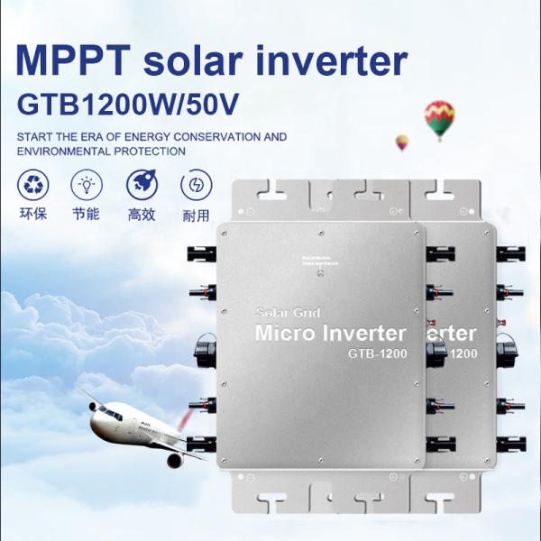 Ac Dc Micro Inverter Off Grid Grid Tie Micro Inverter Wvc-1200W-Life Smart 2000W On Grid Tie Mppt Solar Micro Inverter