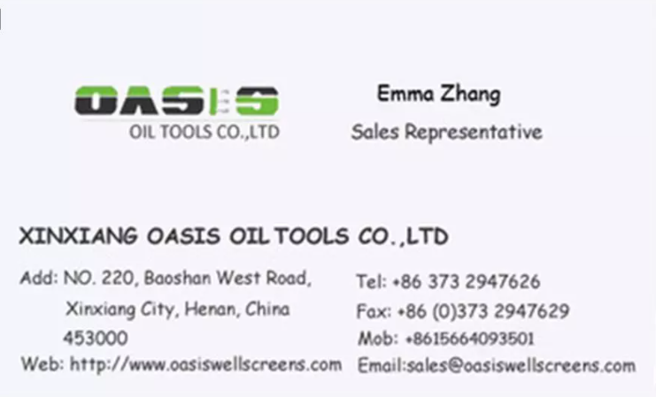 OD 130-498mm Bridge Slotted Well Screens hot sell high quality