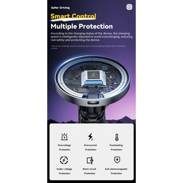 ESSAGER ES-ZJ31 Air Vent Magnetic Cellphone Mobile Phone Holder for Car