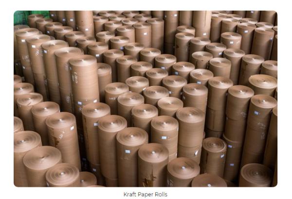 Papel de embalagem do fio do dobro 80GSM que faz a maquinaria 1575mm
